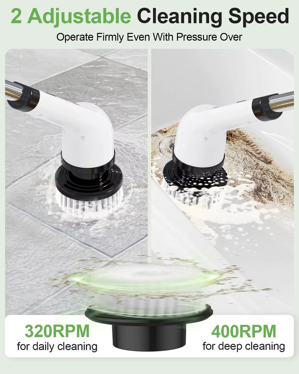8in1 Electric Spin Scrubber