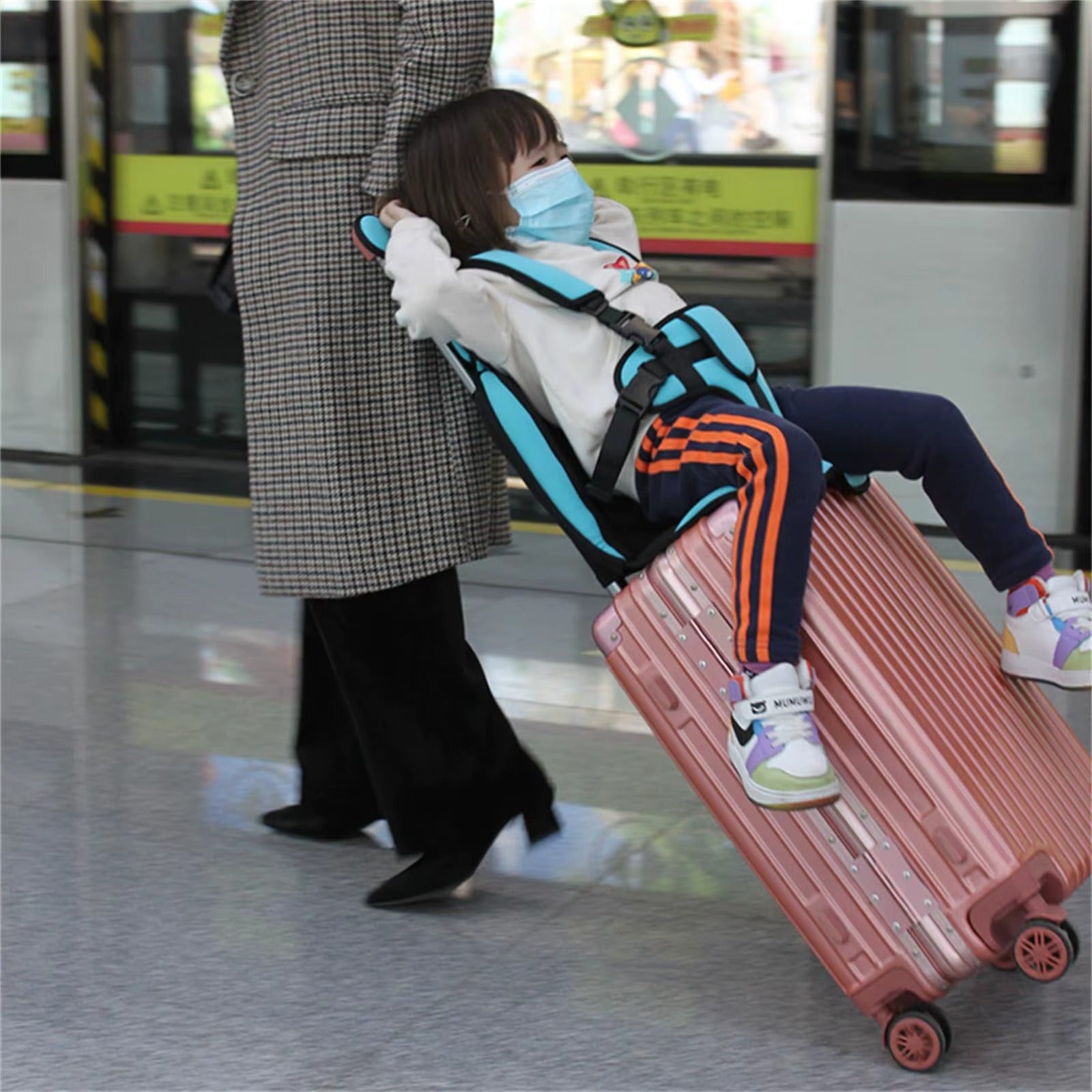Safety Travel Cushion Seat Chair for Kids