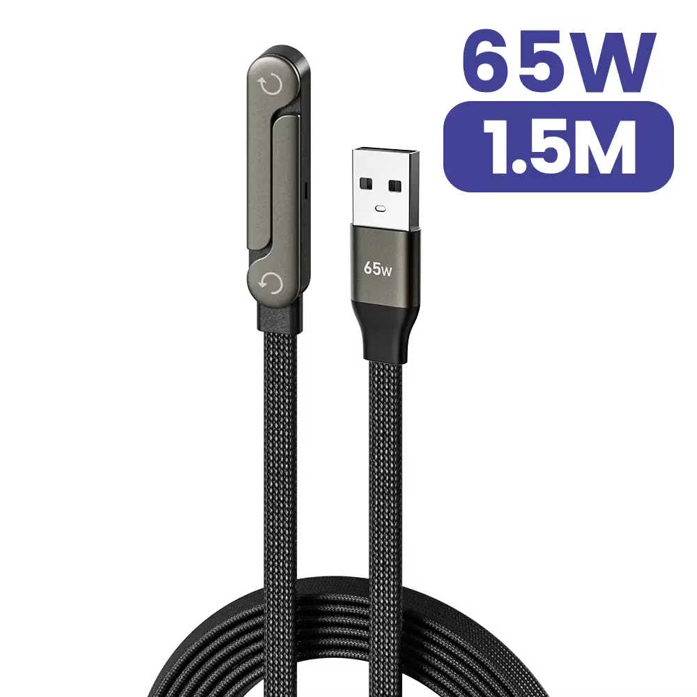 2in1 Invisible Stand Fast Charging Cable