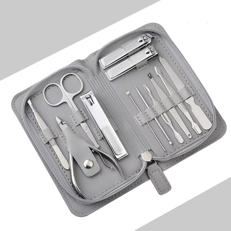 12 in 1 Travel Manicure Set Men