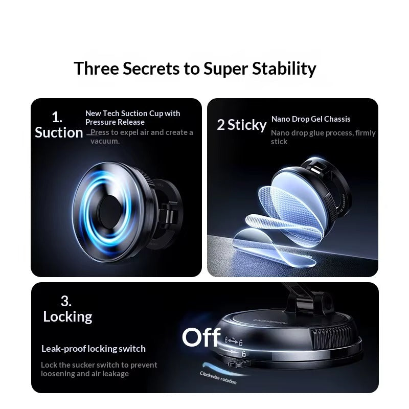 Phone holders for cars (dashboard mounts)
