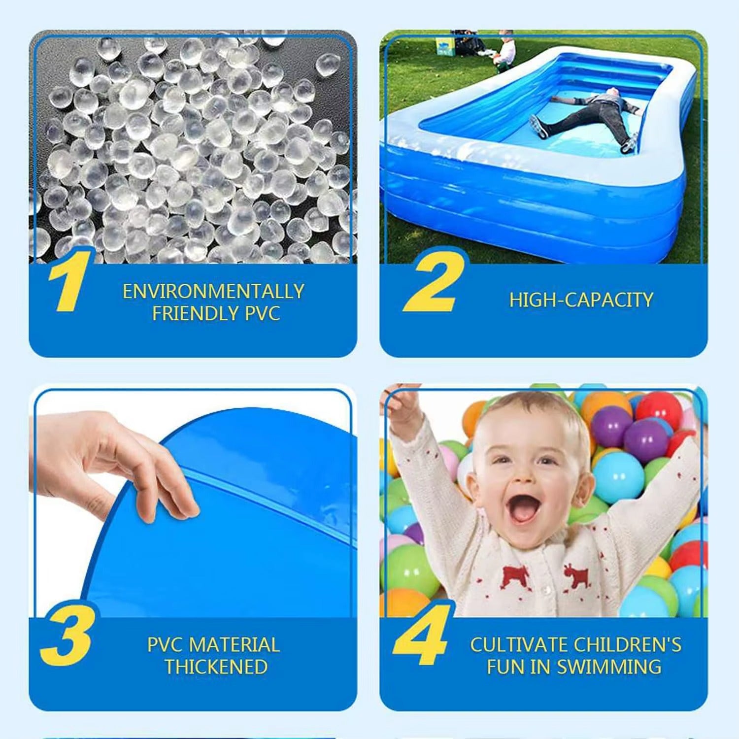 KIds Outdoor Inflatable Swimming Pool