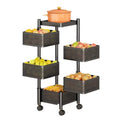 5-Layer Kitchen Trolley Storage Rack
