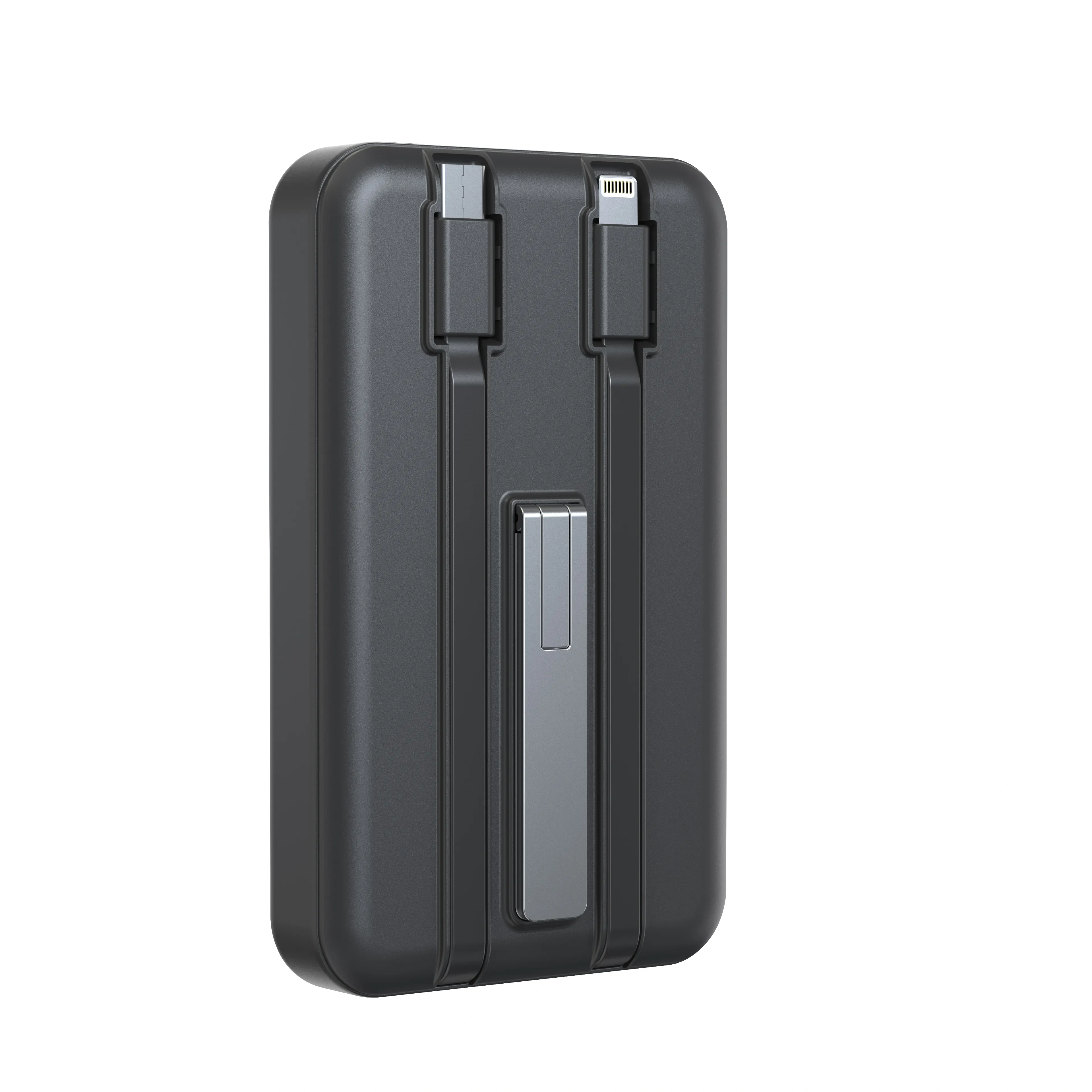 4 in 1 Magnetic Wireless Power Bank With Inbuilt Cable