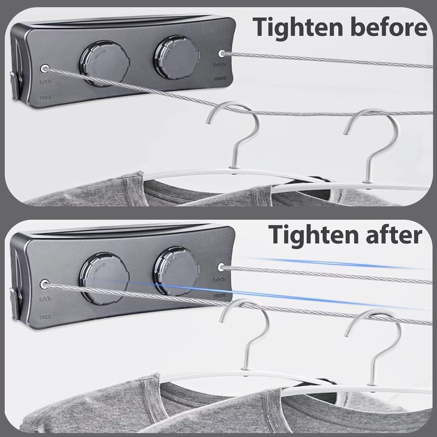 Retractable Clothes  Drying Line (4.2m)