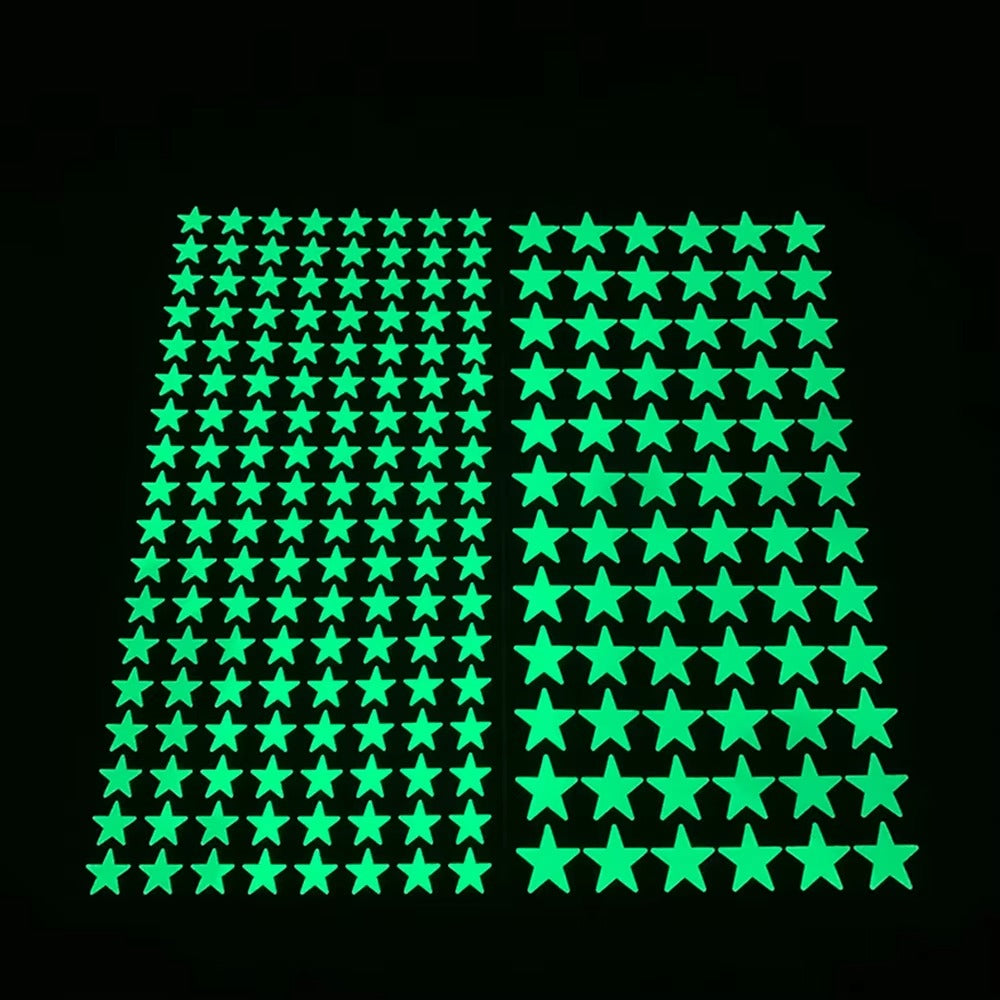 Night Glowing Stars Wall Sticker