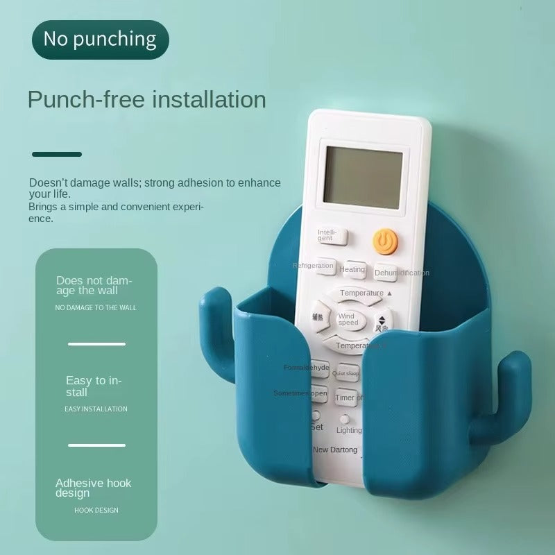 Wall Mount Plastic Phone Holder Stand