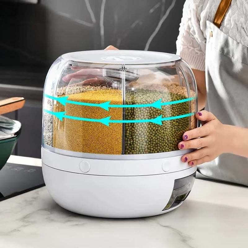 6-In-1 Rice Storage Bucket