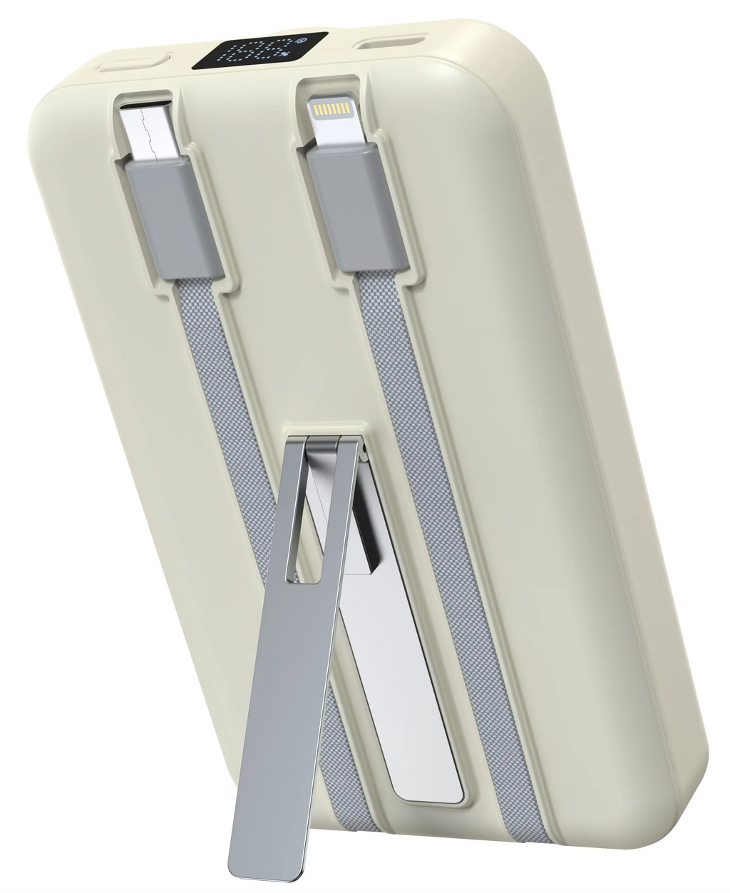 4 in 1 Magnetic Wireless Power Bank With Inbuilt Cable