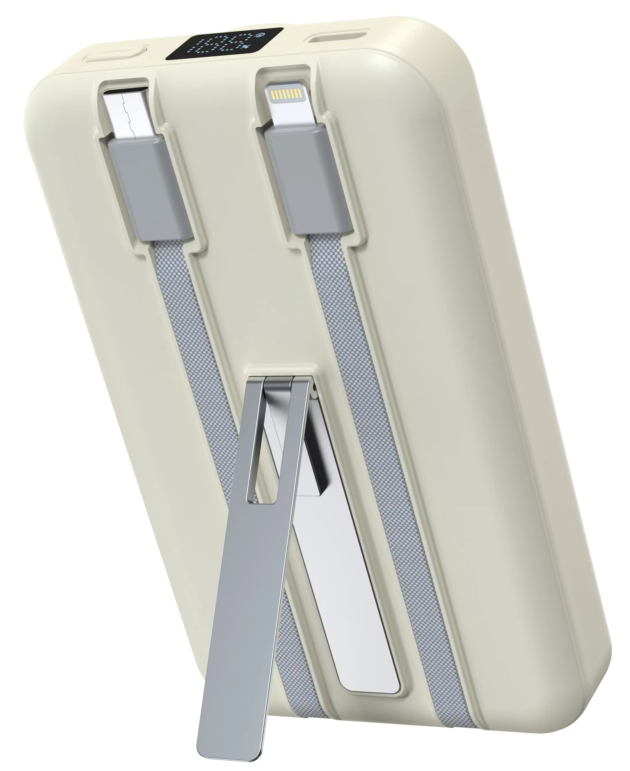 4 in 1 Magnetic Wireless Power Bank With Inbuilt Cable