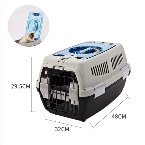 Pet Travel Carrier (2-Door Top-Load Hard-Sided )