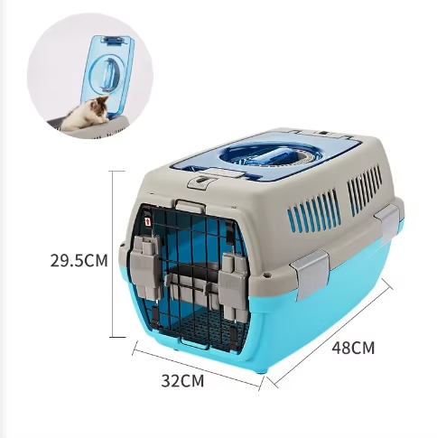 Pet Travel Carrier (2-Door Top-Load Hard-Sided )