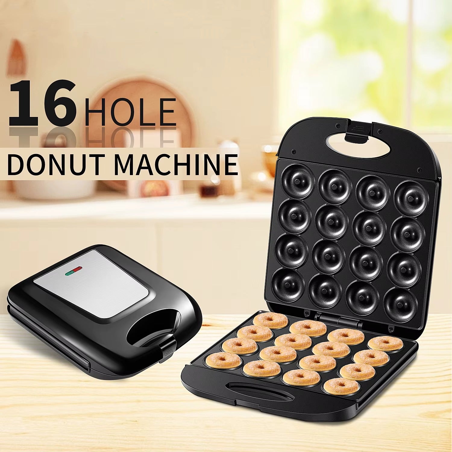 16 Hole Electric Donut Maker Machine