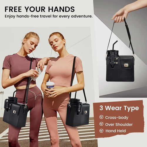 Crossbody Bag Bottle Holder
