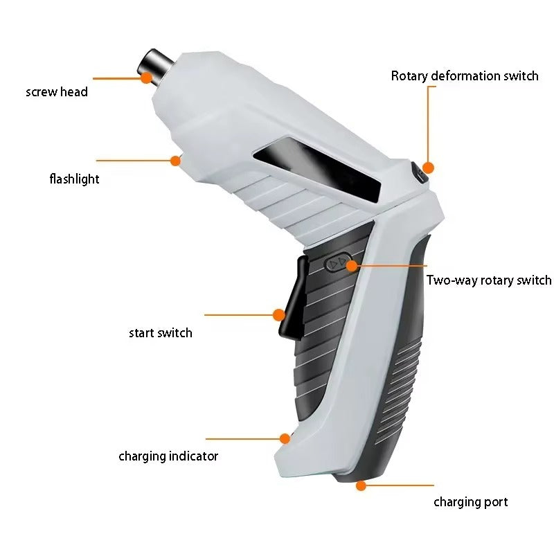 Electric Mini Screwdriver Set (47 pcs)