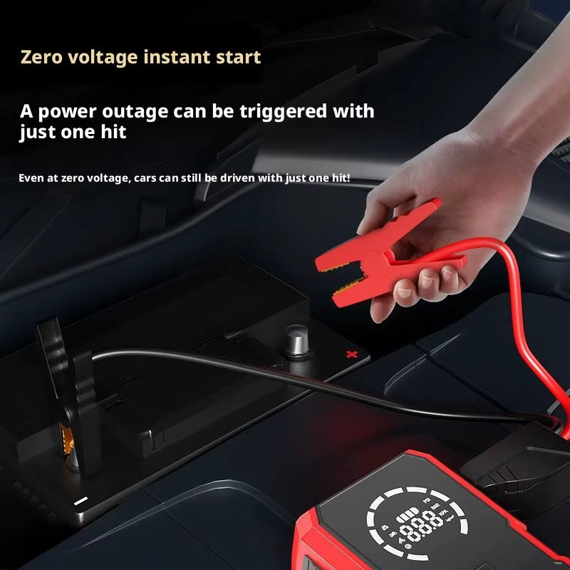 4 In1 Portable Tire Inflator Car Jump Starter
