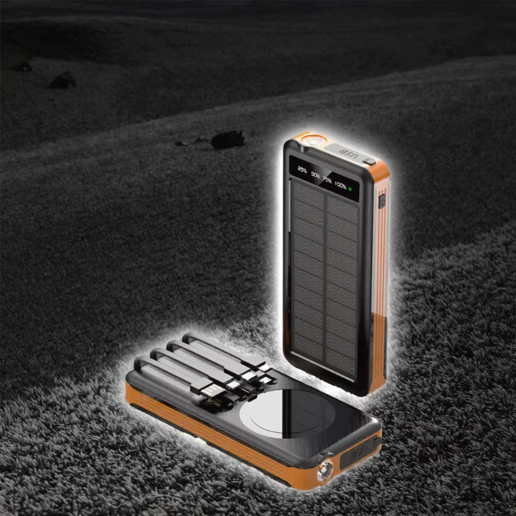 Type-C USB Solar Panel Power Bank