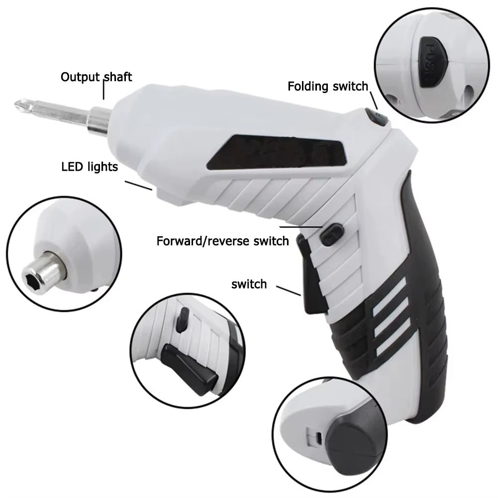 Electric Mini Screwdriver Set (47 pcs)