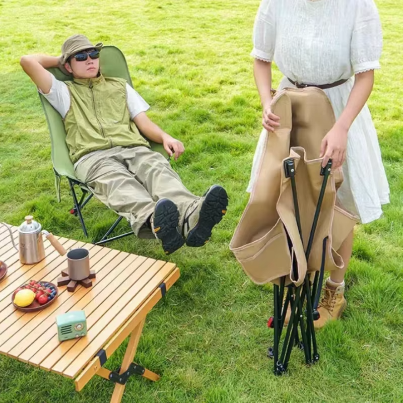 Moon Chair With Leg Rest