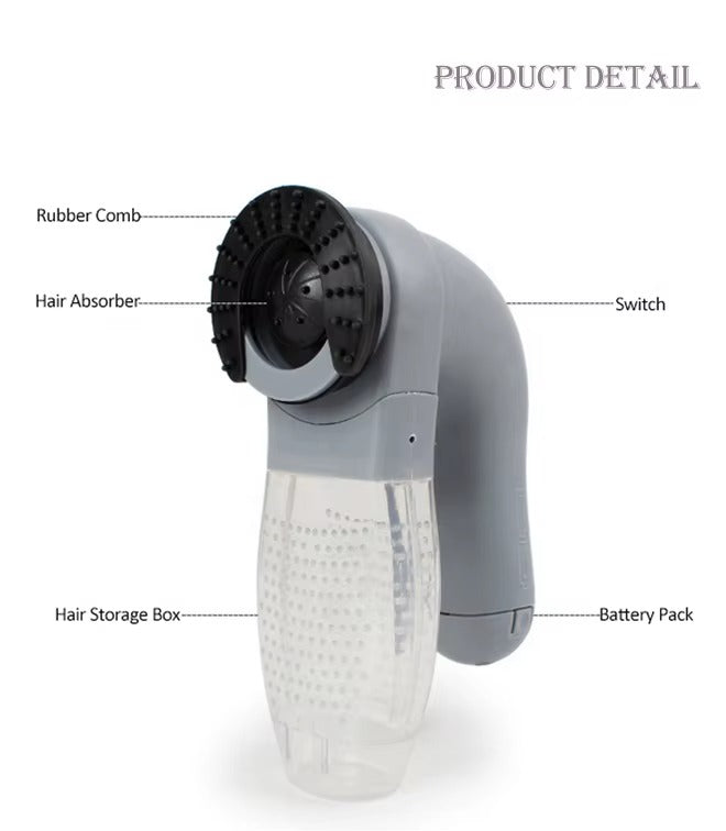 Pet Vacuum Cleaner & Hair Massager