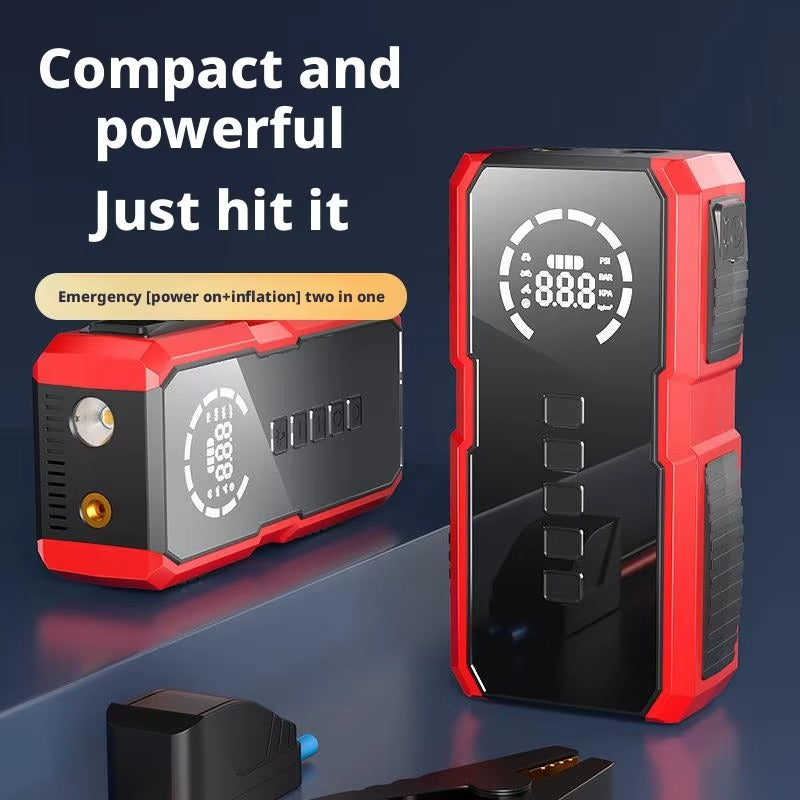 4 In1 Portable Tire Inflator Car Jump Starter