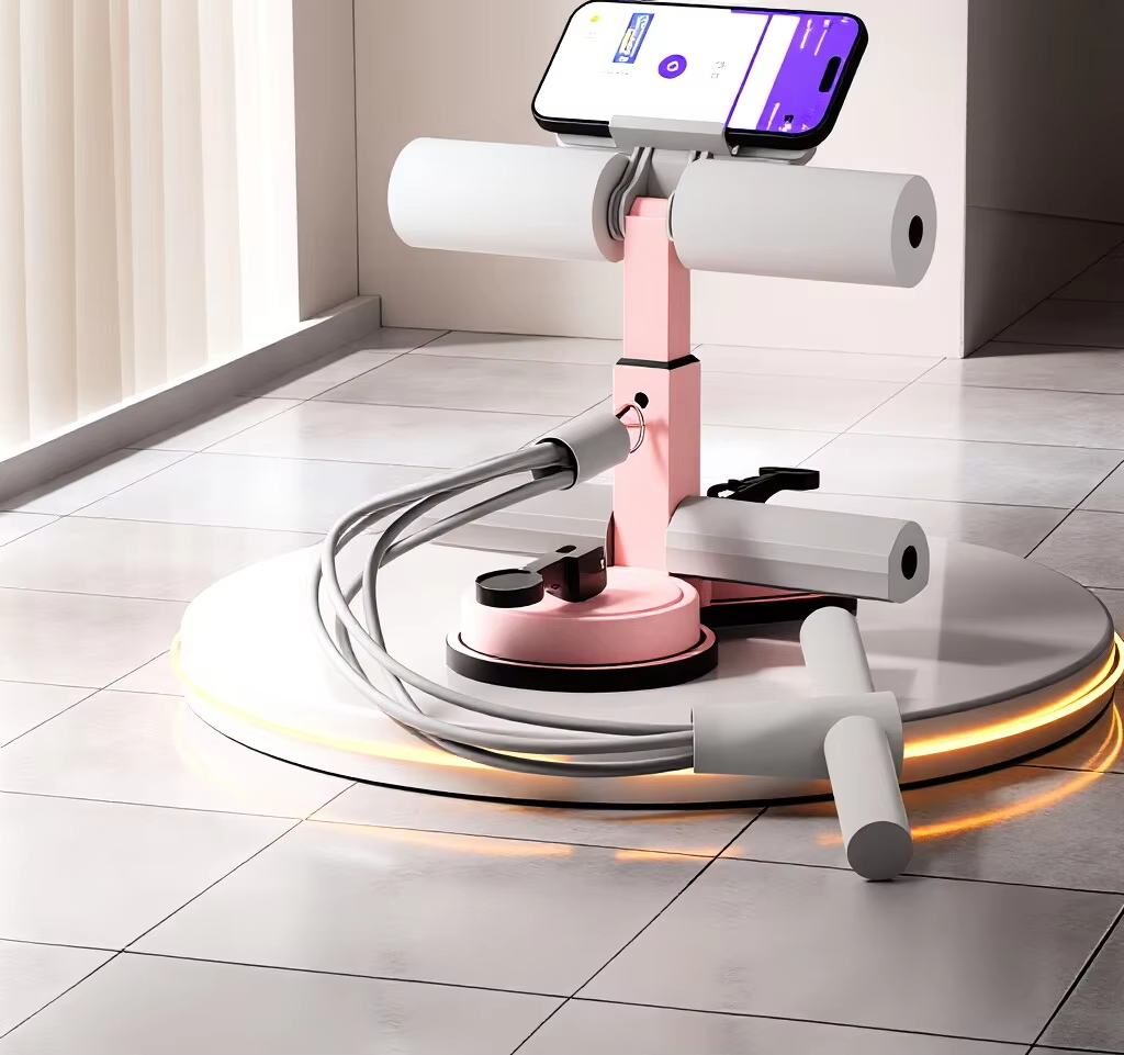 Dual Sunction Sit-Up Bar