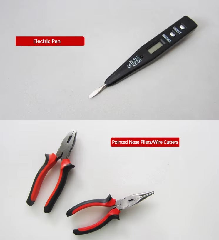 18-Piece Carbon Steel Household Tool Set